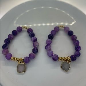 Amethyst bracelet